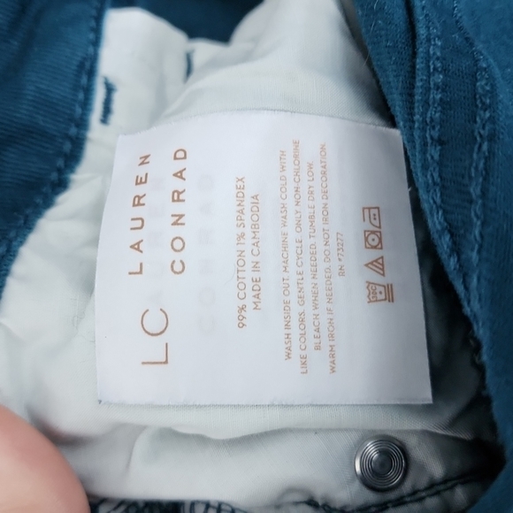 LAURA Conrad turquoise blue green shorts 10 - Picture 4 of 4